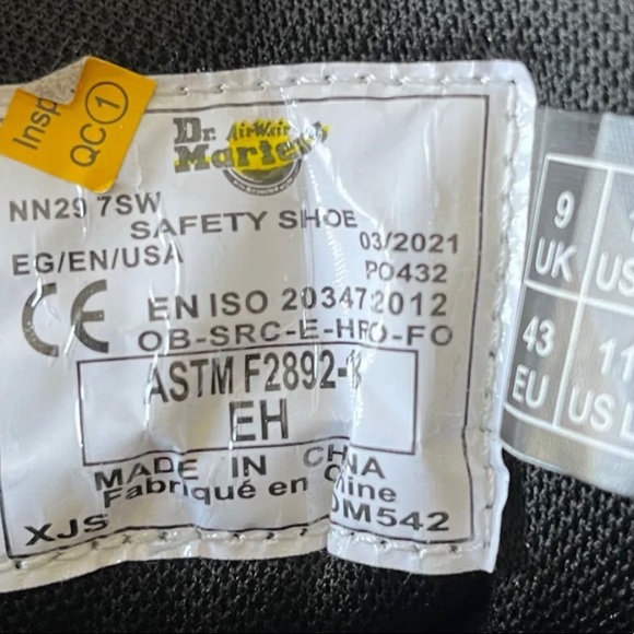 Dr, Martens Amwell SR, size 10 (Man) - Picture 4 of 4
